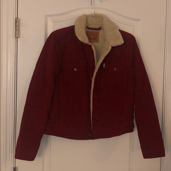 Levi's Jackets & Blazers - Levi’s Corduroy Sherpa Trucker Jacket